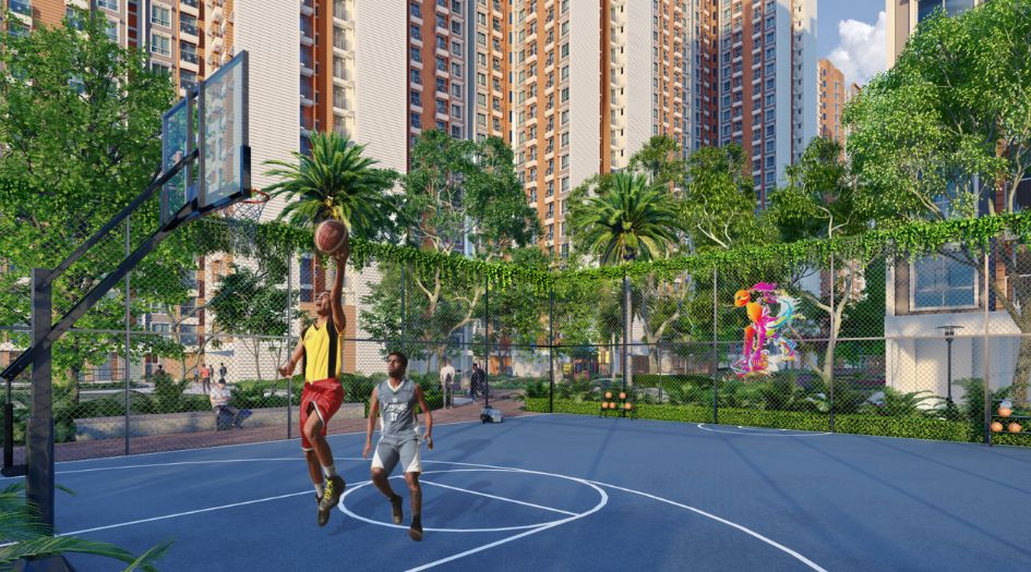 Dosti-Greater-Thane-Phase-2-Amenities-Basketball-Court