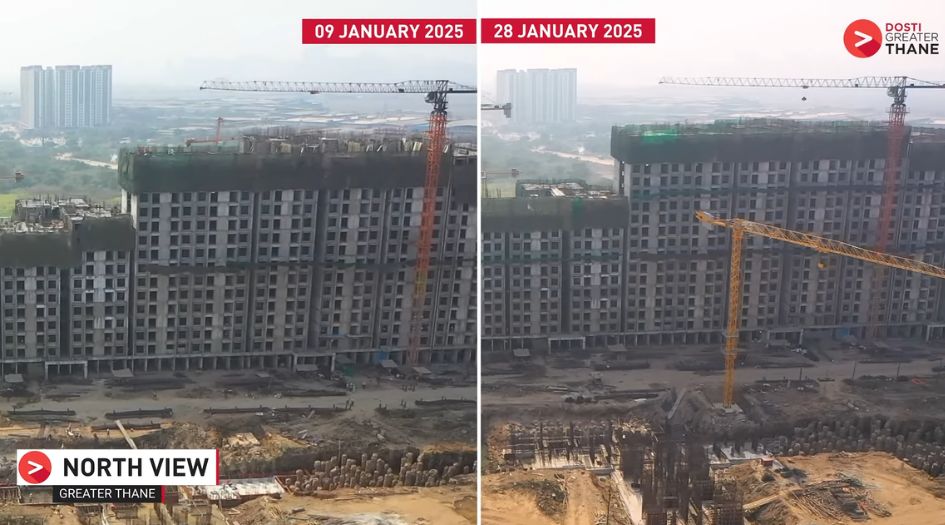 Dosti-Greater-Thane-Construction